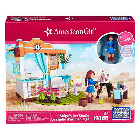 Mega Bloks American Girl Saige Art Studio